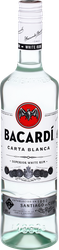 Ром BACARDI Carta Blanca невыдержанный 37,5%, 0.7л, крупный план