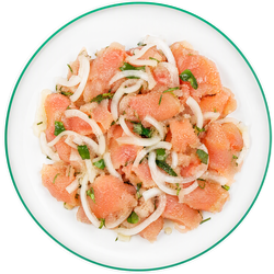 Салат Икра сельди с луком ЛЕНТА FRESH, весовой, картинка