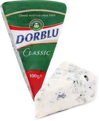 Сыр DORBLU с голубой плесенью 50%, без змж, 100г