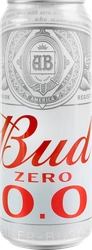 Напиток пивной светлый безалкогольный BUD светлый пастеризованный, не более 0,5%, ж/б, 0.45л