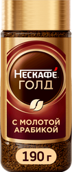 Кофе растворимый НЕСКАФЕ Голд, 190г, изображение