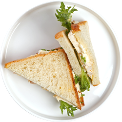 Сэндвич с курицей и яйцом ЛЕНТА FRESH, 170г, вид