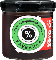 Джем низкокалорийный MR.DJEMIUS ZERO Клубника, без сахара, 270г, изображение
