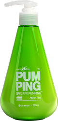 Зубная паста PERIOE Pumping Breath Care, с дозатором, 285г, детальное фото