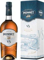 Коньяк MONNET VS ординарный 3 года 40%, п/у, 0.7л, вид