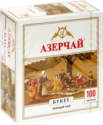 Чай черный АЗЕРЧАЙ Букет, 100пак