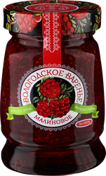 Варенье ДОМАШНЕЕ Вологодское малиновое, 370г, изображение
