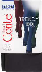 Колготки женские CONTE Trendy 150 den, antacite 2, фотография