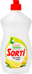Жидкое средство для мытья посуды SORTI Лимон, 450г, картинка