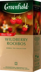 Чай травяной GREENFIELD Wildberry Rooibos, 25пак