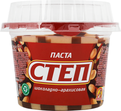 Паста арахисовая СТЕП Десертная с какао, 220г, детальное фото