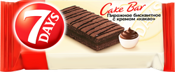 Пирожное бисквитное 7DAYS Cake Bar с кремом какао, 30г, изображение
