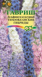 Семена ГАВРИШ Дельфиниум Тихоокеанские гибриды, смесь, Арт. 0000173000, 
0,05г, фотография