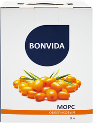 Морс BONVIDA Облепиховый, 3л, вид