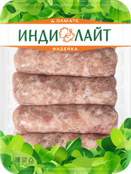 Купаты из индейки ИНДИЛАЙТ По-домашнему, 500г, вид