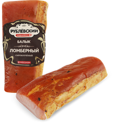 Балык сырокопченый РУБЛЁВСКИЙ Ломберный, 200г, картинка