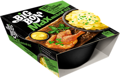 Пюре картофельное BIGBON MAXимальный обед По-домашнему, с кусочками  тушеной курицы, 110г, фотография