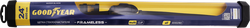 Щетка стеклоочистителя GOODYEAR Frameless бескаркасная 24/60см Арт. GY000424, картинка
