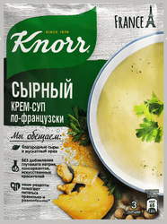 Смесь KNORR Сырный крем-суп по-французски, 48г, изображение