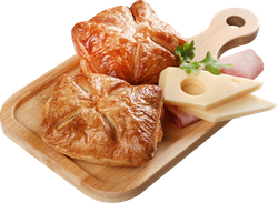 Слойка с ветчиной и сыром ЛЕНТА FRESH, 100г, картинка