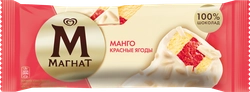 Мороженое МАГНАТ Манго, красные ягоды, без змж, эскимо, 74г