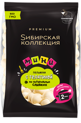 Пельмени SИБИРСКАЯ КОЛЛЕКЦИЯ Мини, категория Б, 700г, крупный план