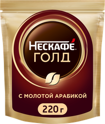 Кофе растворимый НЕСКАФЕ Голд, 220г, фотография