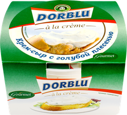 Крем-сыр DORBLU A la creme с голубой плесенью 65%, без змж, 80г, фото