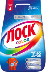 Стиральный порошок для цветного белья ЛОСК Color, 4,05кг, фото