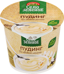 Пудинг СЕЛО ЗЕЛЕНОЕ Ваниль 3%, без змж, 120г, картинка