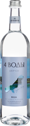 Напиток 4 ВОДЫ ДЮР-СО Виноградный среднегазированный, 0.75л, вид