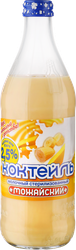 Коктейль молочный МОЖАЙСКОЕ с ароматом банана 2,5%, без змж, 450г, крупный план