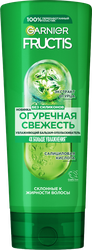 Бальзам для склонных к жирности волос FRUCTIS Огуречная Свежесть укрепляющий, 387мл, фотография
