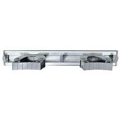 Держатель для хозяйственного инвентаря HAUSMANN Mop Holder, 31х6х4,2см, алюминий, серый, Арт. HM-GM-0830, изображение