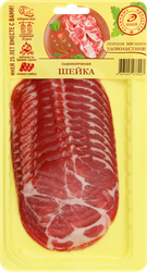 Шейка сырокопченая ИНЕЙ, нарезка, 100г, картинка