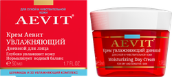 Крем дневной для лица AEVIT BY LIBREDERM увлажняющий, для сухой и чувствительной кожи, 50мл, фотография