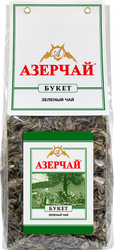 Чай зеленый АЗЕРЧАЙ Букет крупнолистовой, 200г, фотография