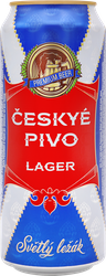 Пиво светлое CESKYE PIVO Lager фильтрованное пастеризованное 4,6%, ж/б, 
0.5л, изображение