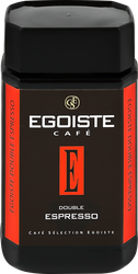 Кофе растворимый EGOISTE Double Espresso Freeze Jar сублимированный ст/б, 100г, детальное фото