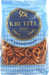 Крендельки KRUTZEL Бретцель с морской солью, 250г
