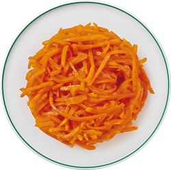 Салат Морковь по‑корейски ЛЕНТА FRESH, 200г, вид
