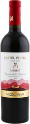 Вино MEZZACORONA Castel Pietra Мерло Доломити выдержанное красное сухое, 0.75л, фотография