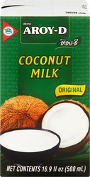 Молоко кокосовое AROY-D 17-19%, 500мл