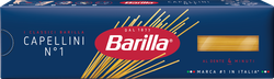 Макароны BARILLA Capellini n.1 из твердых сортов пшеницы группа А высший сорт, 450г, изображение