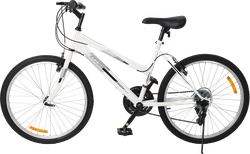 Велосипед Life 24" 18 скоростей, бело-серый, Арт. LFE24ST-U/MTS24