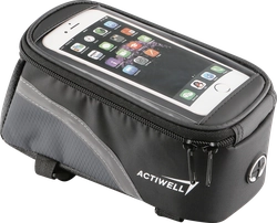 Сумка велосипедная с карманом для телефона ACTIWELL на руль, Арт. BIK-10