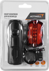 Набор фонариков для велосипеда ACTIWELL, Арт. BIK-15, фотография
