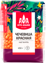 Чечевица красная АГРО-АЛЬЯНС Экстра, 450г, детальное фото