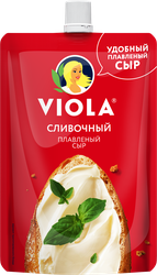 Сыр плавленый VIOLA Сливочный 45%, без змж, 180г, изображение