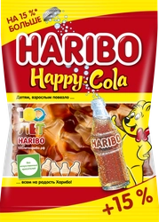 Мармелад жевательный HARIBO Happy Cola, 80г